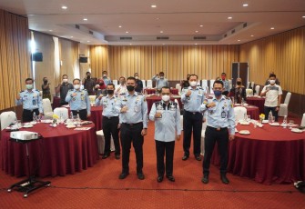 Rapat Koordinasi Pengawasan orang asing tingkat kota Salatiga, Selasa (22/02)