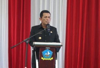 Gubernur Kepri, H. Ansar Ahmad, saat membuka Musrenbang Kabupaten Bintan