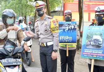 Operasi Keselamatan Semeru 2022 oleh jajaran Satlantas Polres Tulungagung
