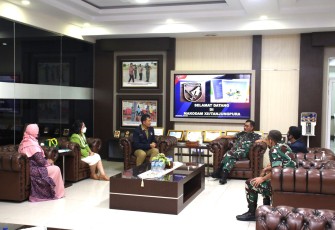 Pangdam XII/Tpr Terima Kunjungan Ketua Prodi Doktor Ilmu Manajemen FEB Untan