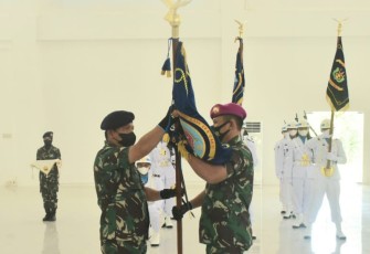 Pangkoarmada III Pimpin Serah Terima dan Penyerahan Enam Jabatan Strategis