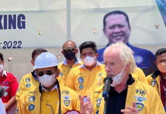 Seremonial Penentuan Titik Koordinat Pembangunan BIC