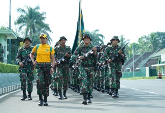 Irdivif 2 Kostrad Pimpin Upacara Pembukaan Tradisi Warga Baru Divif 2 Kostrad TA 2022
