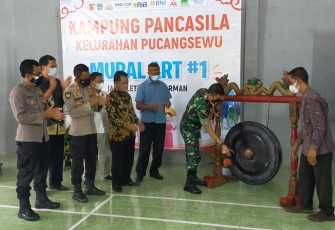 Kampung Pancasila Kelurahan Pucangsewu