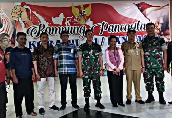 Dandim Depok Kunjungi Kampung Pancasila