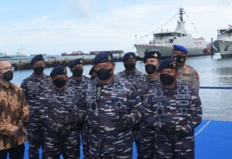 Dua Kapal Perang Jenis Patroli Cepat (PC) 60 M Perkuat Koarmada III