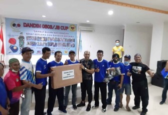 Final Tenis Meja Dandim 0503/JB Cup, Junjung Sportivitas dan Kebersamaan