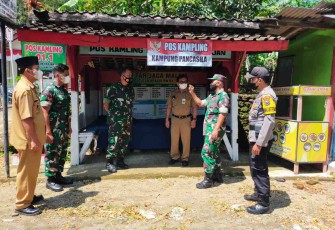 Kampung Pancasila Wilayah Kodim 0801/Pacitan Dinilai Tim Korem 081/DSJ