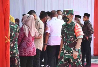 Kunker Wapres di Ponorogo, Danrem 081/DSJ : Alhamdulillah Berjalan Aman dan Tertib