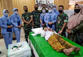 Meriahkan HUT Ke-76 TNI AU, Lanud Muljono Gelar Khitanan Massal 