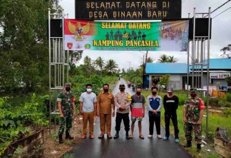  Koramil 1005-06/Belawang Bentuk Kampung Pancasila 