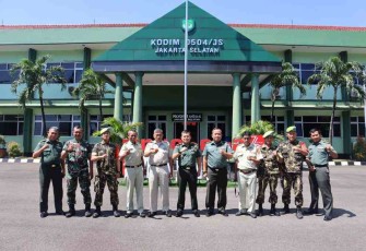 Terima Audiensi PPM, Dandim 0504/JS Minta PPM Aktif Dukung Pembangunan