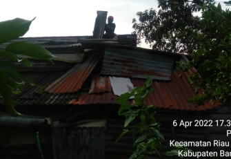23 Rumah di Kabupaten Bangka Rusak Diterjang Angin Puting Beliung