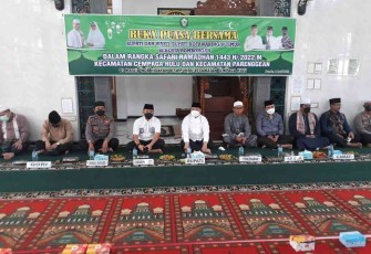 Dandim 1015/Spt Safari Ramadhan Bersama Unsur Forkopimda Kotim