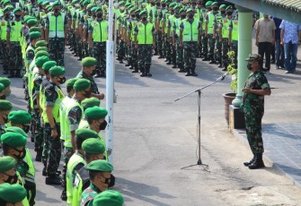Apel gelar kesiapan pasukan Kodim 0808/Blitar