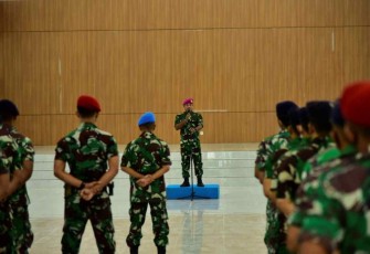 Aspotmar Pangkoarmada III Ajak Prajurit Untuk mampu Berkomunikasi Sosial
