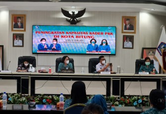 Kegiatan peningkatan kapasitas kader PKK Kota Bitung