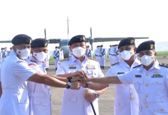 Tongkat Komando Lanudal Jakarta dan Lanudal Aru, Resmi Berpindah Tangan