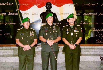 Brigjen TNI Asep Syarifudin Resmi Jabat Kasdam III/Slw