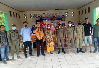 Pemerintah Krcamatan Tetap, Kabupaten Kaur, gelar Pasar murah, Kamis (21/4/2022)