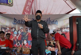 Wabup Saiful Arifin hadiri bazar Karang Taruna Brojoseti