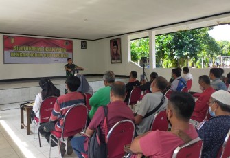 Dandim berharap media terus berperan aktif dalam memberikan informasi positif di wilayah Pacitan. Senin (25/4/2022)