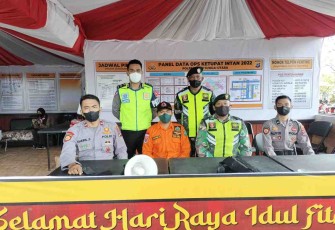 Kodim 1001/HSU-BLG turut serta dalam operasi ketupat Intan. Rabu (04/05/2022)