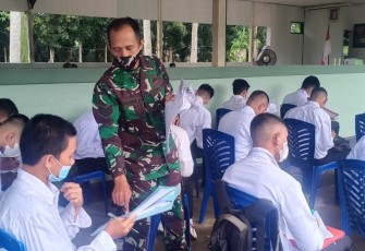 Verifikasi administrasi Komcad Kodim 1002/Hst
