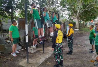 Test garjas prajurit Kodim 0206/Dairi. Rabu (11/05/2022)