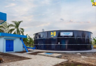 Pembangunan SPAM di Kota Blitar telah rampung dikerjakan. Jum'at (13/05/3022)