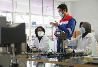 Kegiatan Praktikum di Laboratorium Teknik Perminyakan Universitas Pertamina