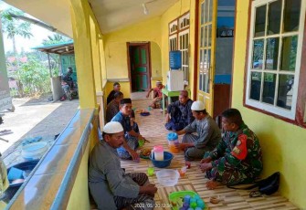 Satgas bersama tokoh agama perbatasan. (Jum'at 20/05/2022)