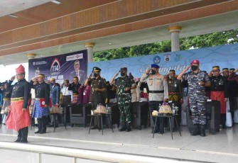 Peringatan Harkitnas di kantor Gubernur Sulbar, Jum'at (20/05/2022)