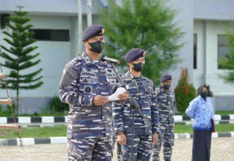 Peringatan hari Kebangkitan Nasional ke-114 di Koarmada III. Jum'at (20/05/2022)