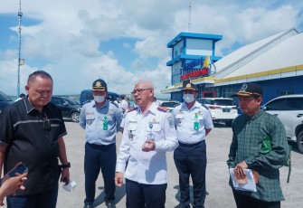 Komisi D DPRD Jatim, saat mendatangi Pelabuhan Paciran Lamongan, Selasa (24/5/2022).