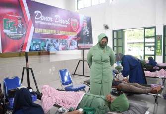 Donor darah Korem 142/Tatag