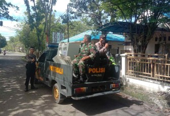 Pendistribusian kotak suara dan logistik Pilkades serentak di wilayah Koramil 1001-07/Amuntai Tengah 