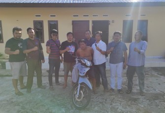 Terduga Pelaku dan Barang Bukti saat Diamankan 