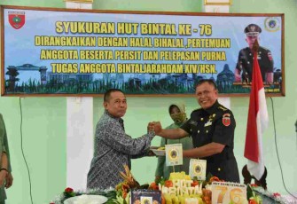 Syukuran dalam rangka HUT ke 76 Bintalad 