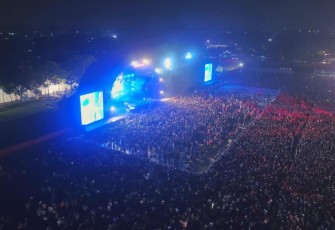 Ribuan penonton padati acara Telkomsel Fest 2022 di Bandung