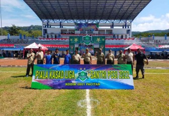 Gladi bersih pelaksanaan liga santri