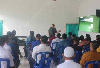 Pembekalan wasbang calon penerus generasi matra darat