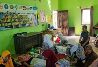 Pelaksanaan program KB di wilayah binaan