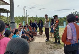 Komsos bersama warga binaan