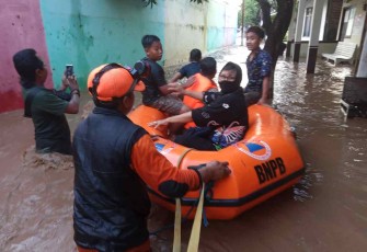 Banjir Landa 26 desa di Kabupaten Pati Jawa Tengah 