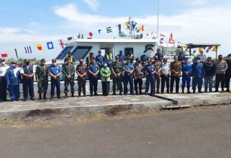 Peresmian kapal patroli baru di jajaran KSOP Probolinggo 