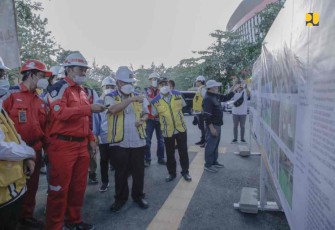 Menteri Basuki saat cek venue pendukung ASEAN Para Games 2022 di Surakarta 