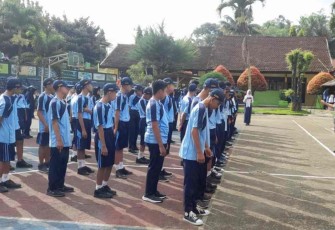 Latih PBB siswa di wilayah binaan