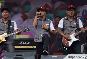 Aksi Zivillia band menyemarakkan PAS Show di lapas narkotika Gunung Sindur