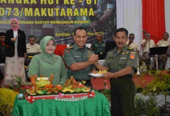 Syukuran HUT Ke-61 Korem 073/Makutarama
